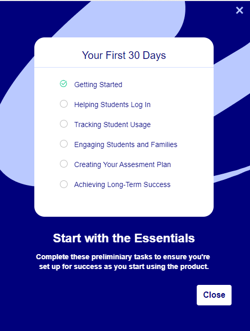 Educator Onboarding example