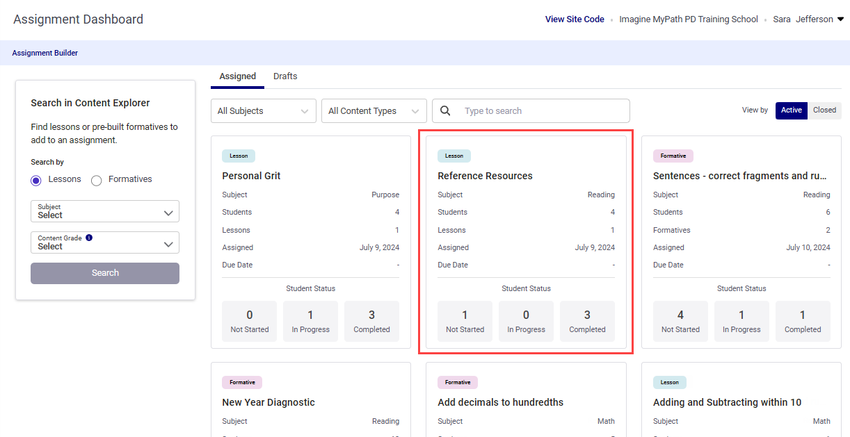 assignment-dashboard-select-assignment.png