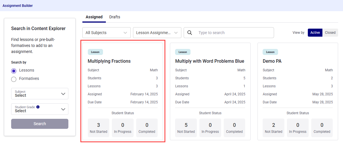 assignment-dashboard-select-assignment-update.png