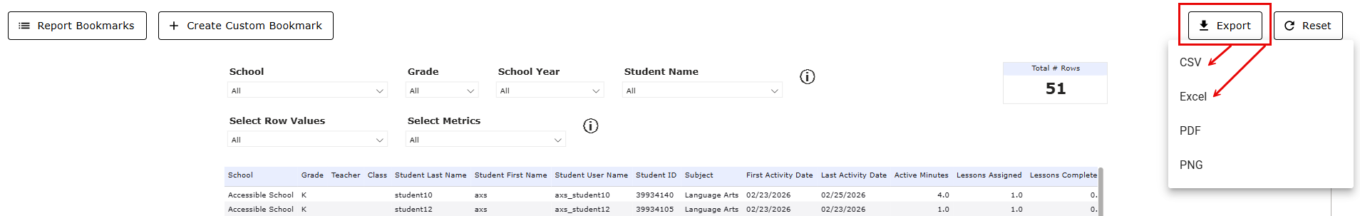 click export button top of AXS CPR.png